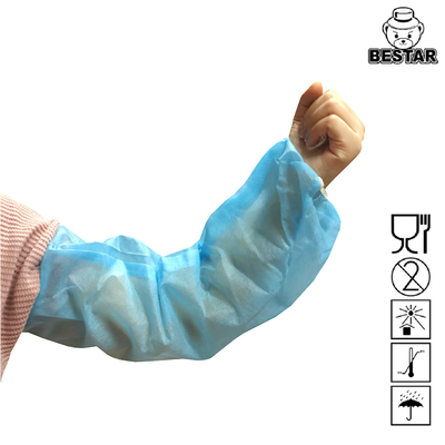 Il braccio eliminabile di plastica non tessuto delle speci collega la copertura con un manicotto per industria alimentare