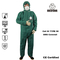 Tipo 5 vestiti eliminabili impermeabili dei tipi 5 &amp; 6 di 6 tute di SMS con Hood For Asbestos